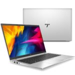 HP EliteBook 845 G7 Ryzen 5 PRO 4650U 16GB 256GB SSD Silver – 14″ FHD