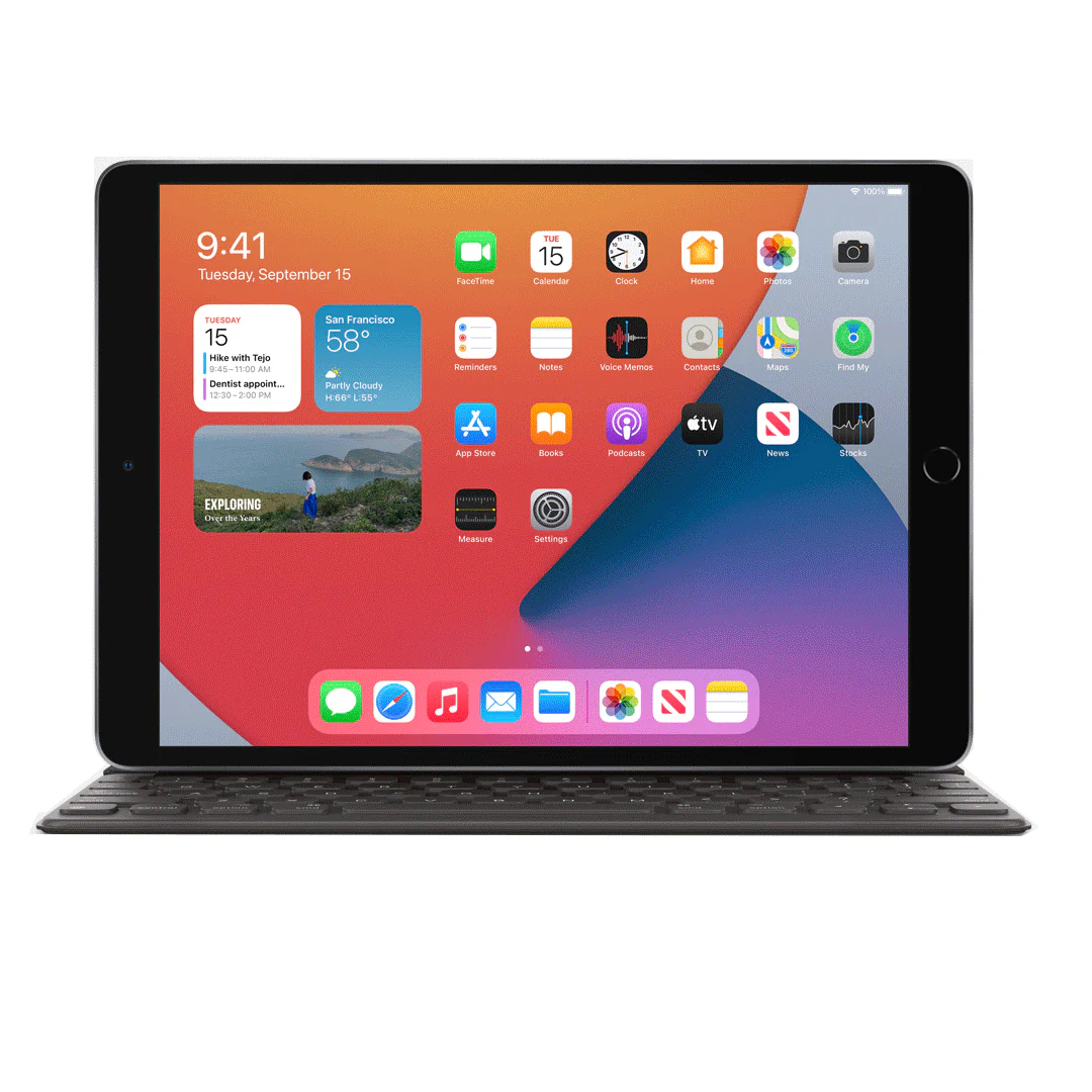 Apple iPad 8th Gen- 10.2″ Retina, A12 Chip, Apple Pencil Support